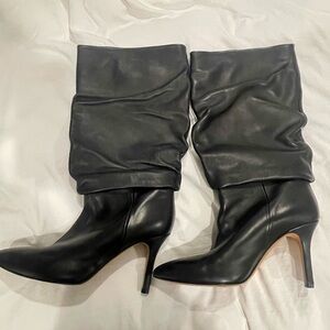 TORAL |Elegant Black Leather Women's Boots